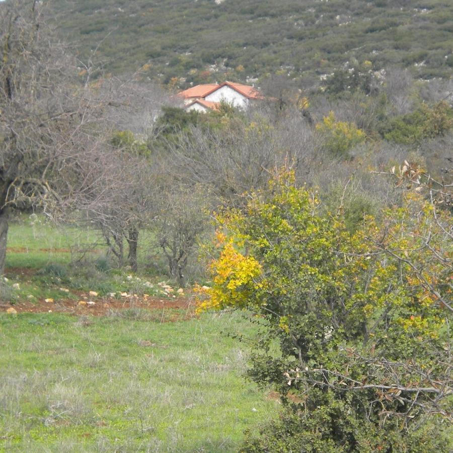 Stone House In A Quiet Landscape, Leonidion Villa Bagian luar foto